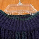 Stefano Basics Blue Green Plaid Sweater Acrylic Plaid 90s Y2K Vintage Size 1X/2X Photo 5