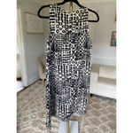 Garnet Hill Linen Shift Dress Cruise Resort Artisan Coastal Natural Fiber Tribal Photo 2