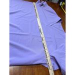 Womens 4XL Lavender V Neck Scrub Top Short Sleeve Pocket Polyester Spandex Purple Size undefined Photo 6