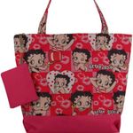 Betty Boop  Red Tote Bag Photo 0