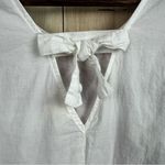 Maison Jules  White Tank Top with Red Embroidery Photo 6