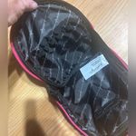 Kendall + Kylie Small Stylish Black and Pink Crossbody Bag w removable strap. Photo 7