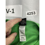 Fifth Sun Womans  Holiday Theme Sweatshirt 2 Xl Green Pullover Photo 2