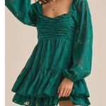 Altar'd State NEW Altar’d State Green Mini Dress Size XL NWT Photo 0