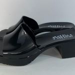Mad love Women's Marni Jelly Slide Mule Heels Black - Size 6 Y2K Photo 5