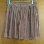 Mi Ami Francesca's Metallic Skirt Rose Gold M Size M Photo 0