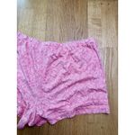 Nautica Women’s Floral Elastic Drawstring Cotton Summer Shorts Pink Size XL Photo 11