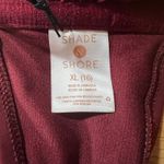 Shade & Shore Women's Dark Red Bandeau Ring Bikini Top - Size XL - NWT Photo 1