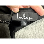 Lulus  Midi Dress Womens‎ Small Black Sleeveless Ruffle Dark Feminine Lolita Boho Photo 2