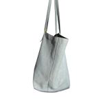 Chloé Dylan Leather Tote Baby Blue Gray Made In Italy Gold Hardware Carryall Photo 12