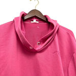 For Love & Lemons Ellie Cropped Sweatshirt Pink Hooded Size XS Photo 5