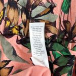 Athleta  Swim Dress‎ Aqualuxe Orange Green Botanical Ruched Beach Casual Medium Photo 10