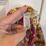 Vintage 70’s Alex Coleman California Button Front MIDI Mandala Skirt Pink Photo 6