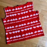 Jones New York Striped Tie Dye Sleeveless Tank Sweater, Orange, White, Size XL Photo 11