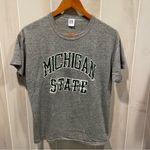 Russell Athletic Vintage 80’s  gym gray Michigan State broken in t-shirt soft Photo 4