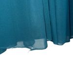 Jenny Yoo  Dark Teal High Neckline Maxi Formal Gown / Dress Women’s US 4 Photo 5