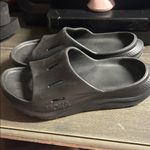 Hoka  Charcoal Slide Sandals Mens 9 Womens 11 Photo 5