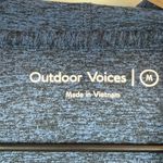 Outdoor Voices Hoodie Women's Medium Blue Cloudknit Stretch Long Sleeve Pullover Photo 5