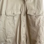 BP Coat Women L Tan Collared Neck‎ Long Sleeve Button Up Pockets Warm Cozy NWT Size L Photo 3