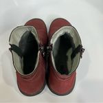 Jbu  by Jambu Juno maroon faux leather ankle boots women’s size 7 casual winter Photo 4