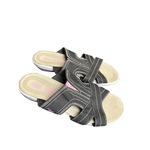Ryka Black Athletic Slide Sandals With Pink Sole Womens Size 9 Photo 6