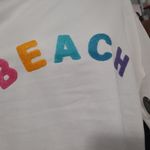 No Comment NEW  Cream Beach Sweatshirt Photo 1