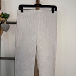 Joseph Ribkoff  White Gray Pull‎ On Wide Leg Pants Size 8 Photo 2