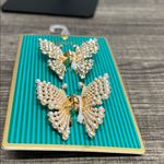 Piper K | Gem & Pearl Butterfly Hair Clips ✨ Gold Photo 4
