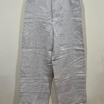 Reformation NWT  Joni Linen Cropped Pant Oatmeal size 8 Photo 4