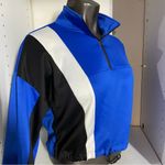 Sports illustrated woman’s crop top sweatshirt size XL Blue Photo 2