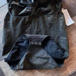 YITTY  Black Shimmer Snap Bodysuit 1X/2X NWT Adjustable Straps Photo 3