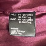 Alex Marie NWT Nikki Surplice V-Neck Long Sleeve Mahogany Velvet Dress Photo 10