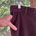 Anthropologie  Tulle Women's Brown Corduroy Flare Leg Pants Size 8 Photo 4