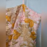 Anthropologie Floral Appliqué Midi Dress Photo 4