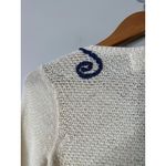 Anthropologie Field & Flower Cardigan Sweater Womens XS Button 3D Art to Wear Photo 4