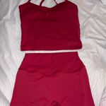 Amazon Shein Workout Set Red Photo 1