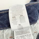 Mother Denim The Looker Ankle Fray Skinny Cigarettes Jeans Girl Crush Blue Wash Size 28 Photo 15