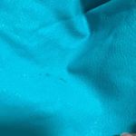 Amanda Uprichard Mohan Strapless Faux Leather Dress Marina Blue Photo 10