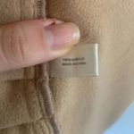 ONE SIZE Tan Pleated Trim Open Front Armless Over The Shoulder Cape Jacket Size M Photo 5