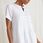 Faherty Gemina Dress M in white Photo 1