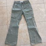 One Teaspoon NWOT Charlie High Waist Flared Denim Jeans - Super Khaki Sz 25 Photo 3