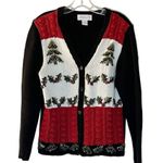 Vintage Women's Annex Ugly Christmas Sweater Cardigan Size L Size L Photo 5