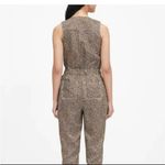 Banana Republic  Leopard Print Pant Jumpsuit Utility Style 2 Photo 1