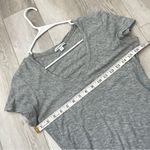 James Perse  Tshirt supima cotton v neck womens Gray (xsmall) lightweight casual Photo 2