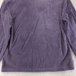 Urban Outfitters Purple Corduroy Jacket Button Front Women's Small 100% Cotton Photo 5
