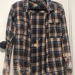 Vanilla Star Jeans Vanillastar Bleached Flannel Photo 0