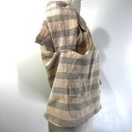 Vintage BCBG Maxazria Silk Blazer Striped Windowpane Blue Size 10 Photo 7