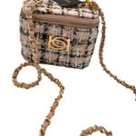Bebe  KAMALA MINI TWEED SQUARE CROSSBODY Photo 0