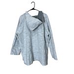 Soft Surroundings ‎ My Weekend Hoodie Light Gray Long Sleeve Size 2X Photo 7