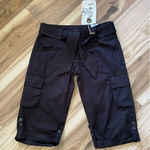 NWT NORI Bermuda Cargo Black Women’s Shorts Black Size XS Photo 0